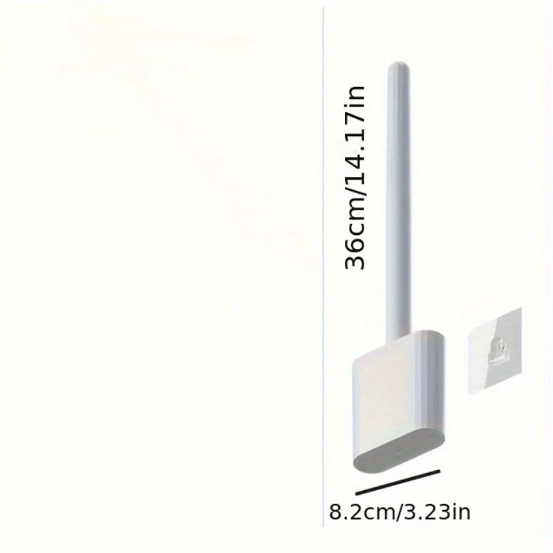 SWANS Flat Toilet Brush – Multi-Functional Bathroom Cleaner Toilet Cleaning Brush SWANS