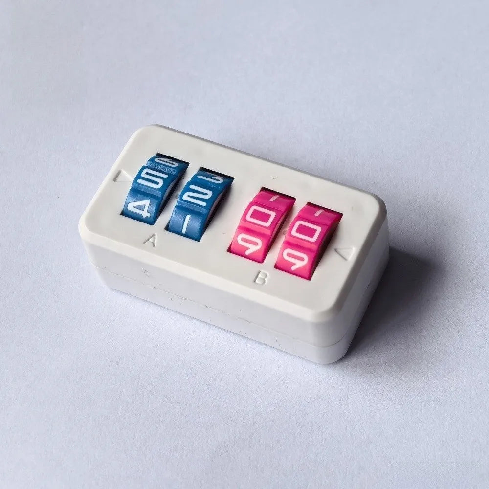 4-Digit Board Game Score Tracker – Rotating Life Counter Dials Game Score Tracker SWANS