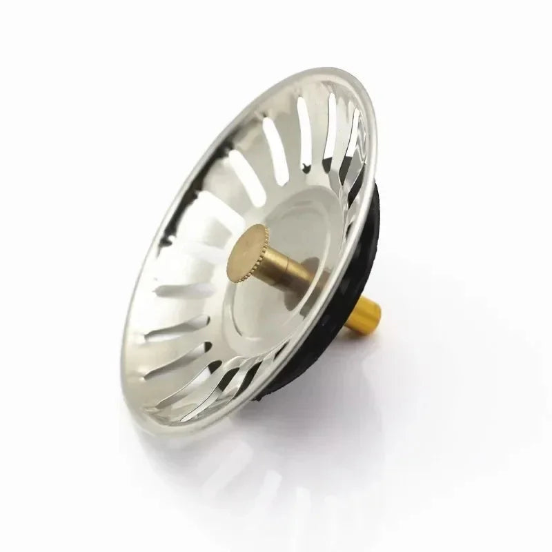 SWANS 2-Pack Kitchen Sink Strainer & Drain Stopper | Stainless Sink Strainer SWANS Gold-10pcs