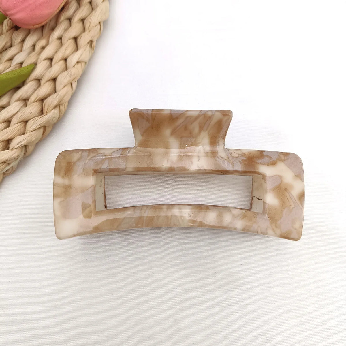 Korean Gradient Large Shark Hair Claw Clip for Thick Hair Hair Claw Clip SWANS 1 PC MY