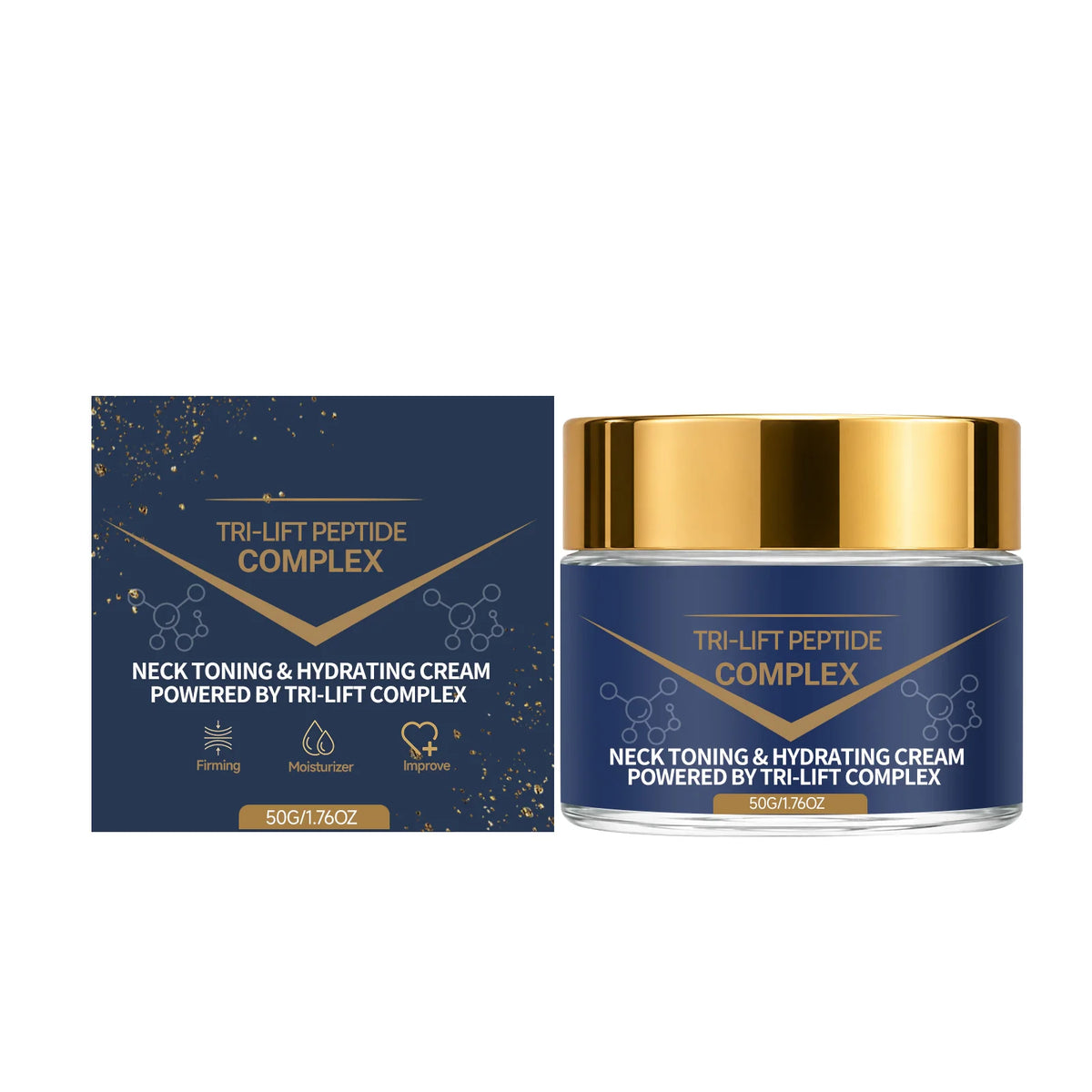 Peptide Neck Cream – Firming, Lifting & Moisturizing 50g Neck Firming Cream SWANS 50g Boxed
