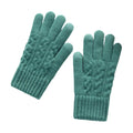 SWANS Unisex Knitted Winter Gloves – Windproof Touchscreen Winter Knitted Gloves SWANS Green