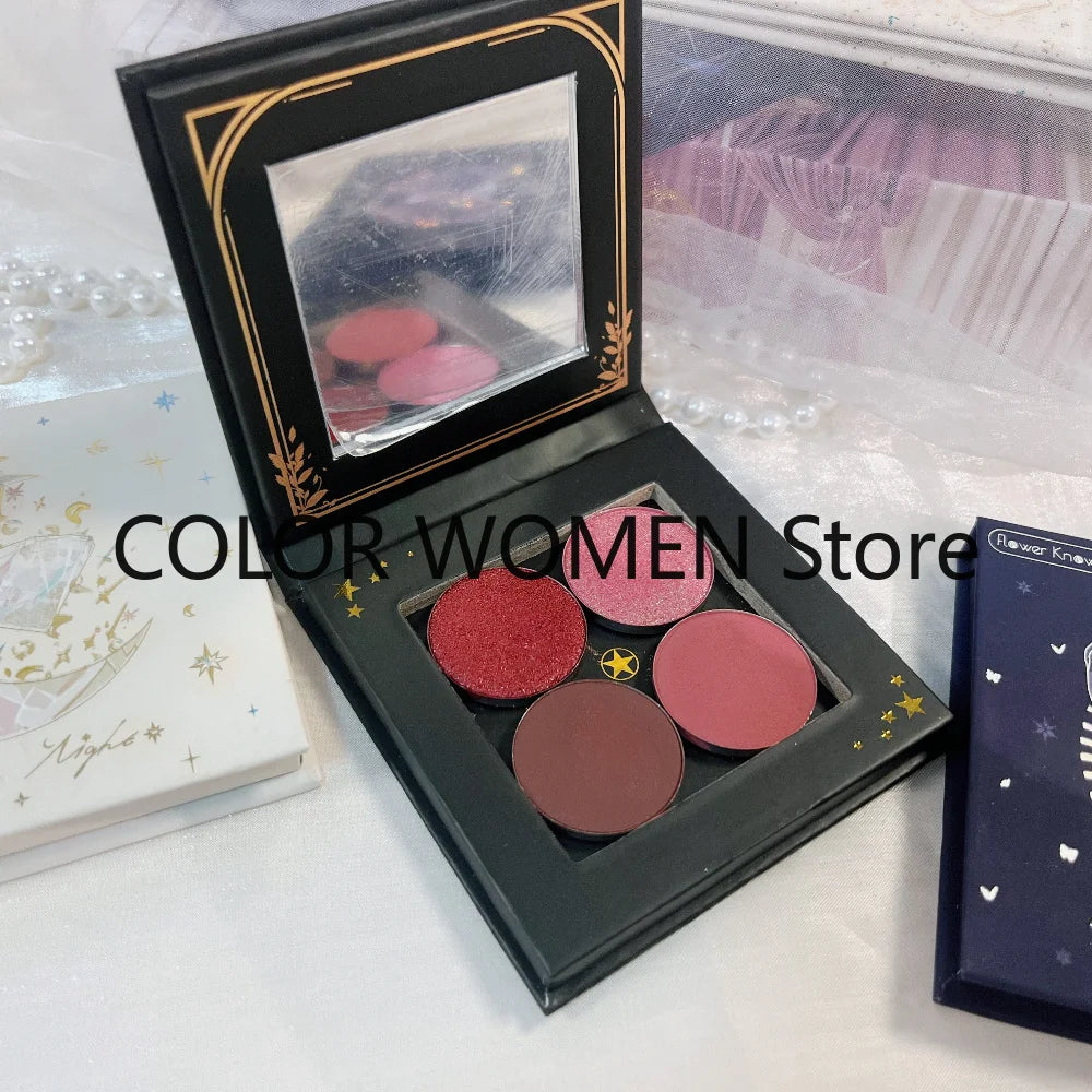 Flower Knows Four Days & Nights Eyeshadow Storage Case Makeup Storage Case SWANS