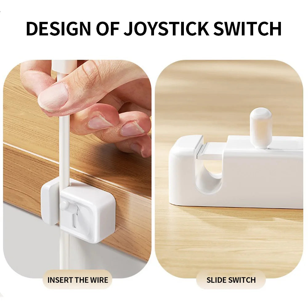 Cable Management Clips – Desk Mouse & Charging Cable Organizer Cable Management Clips SWANS