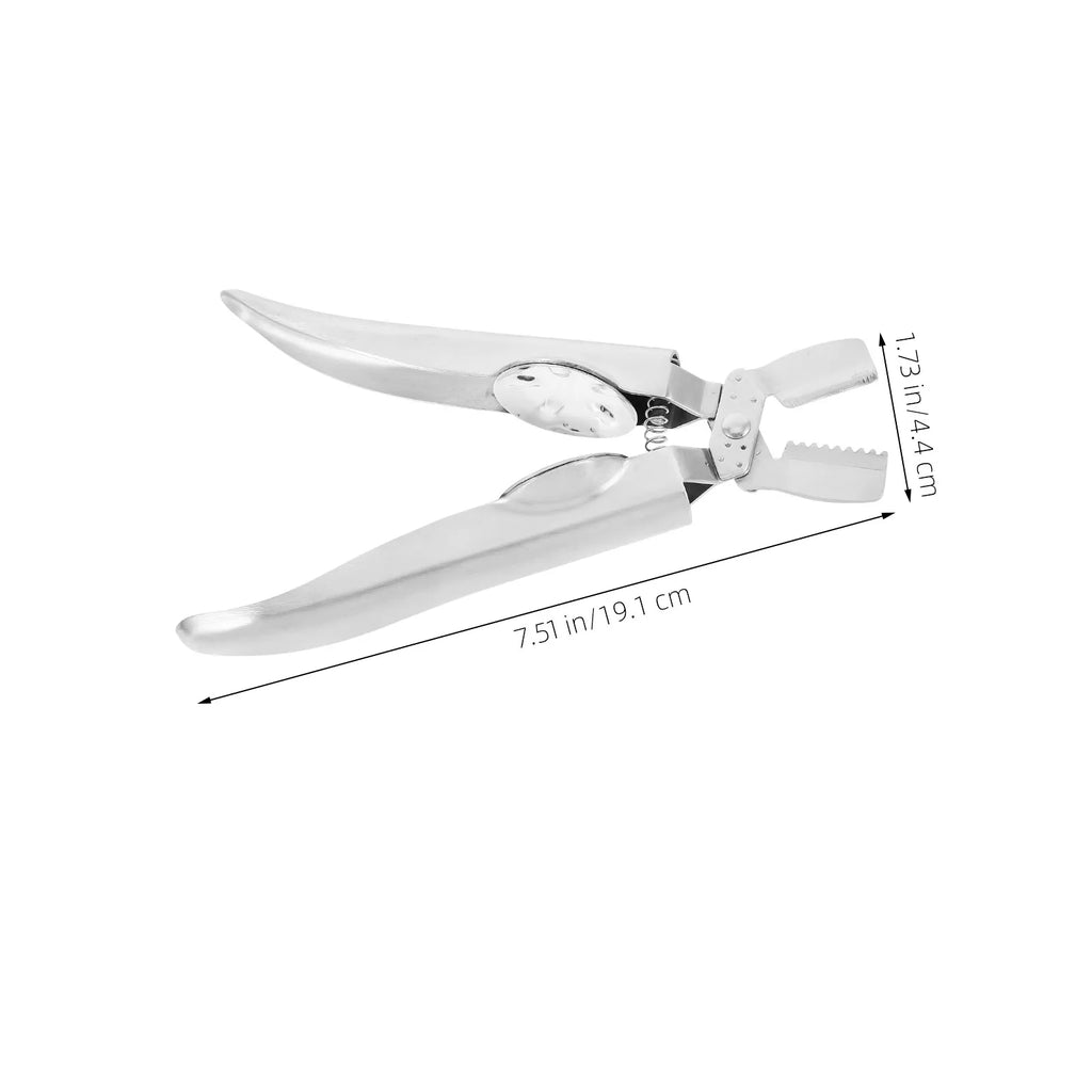 304 Stainless Steel Chestnut Opener & Nut Cracker Plier Tool Nut & Seafood Cracker SWANS