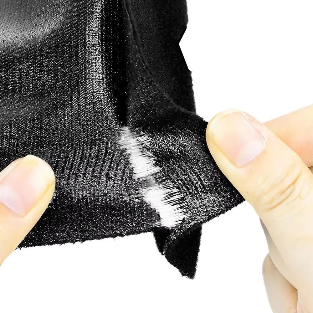 Heavy Duty Self-Adhesive Fabric Repair Tape – No Sew Black Fabric Repair Tape SWANS
