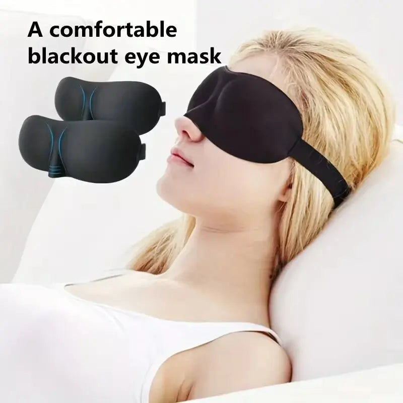 3D Sleep Mask – Memory Foam Light-Blocking Eye Mask Sleep Eye Mask SWANS