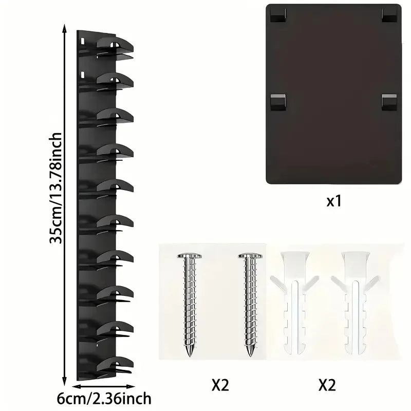 Wall Mounted Hat Rack – Holds 18 Caps | Multi-Layer Shelf Wall Hat Rack SWANS