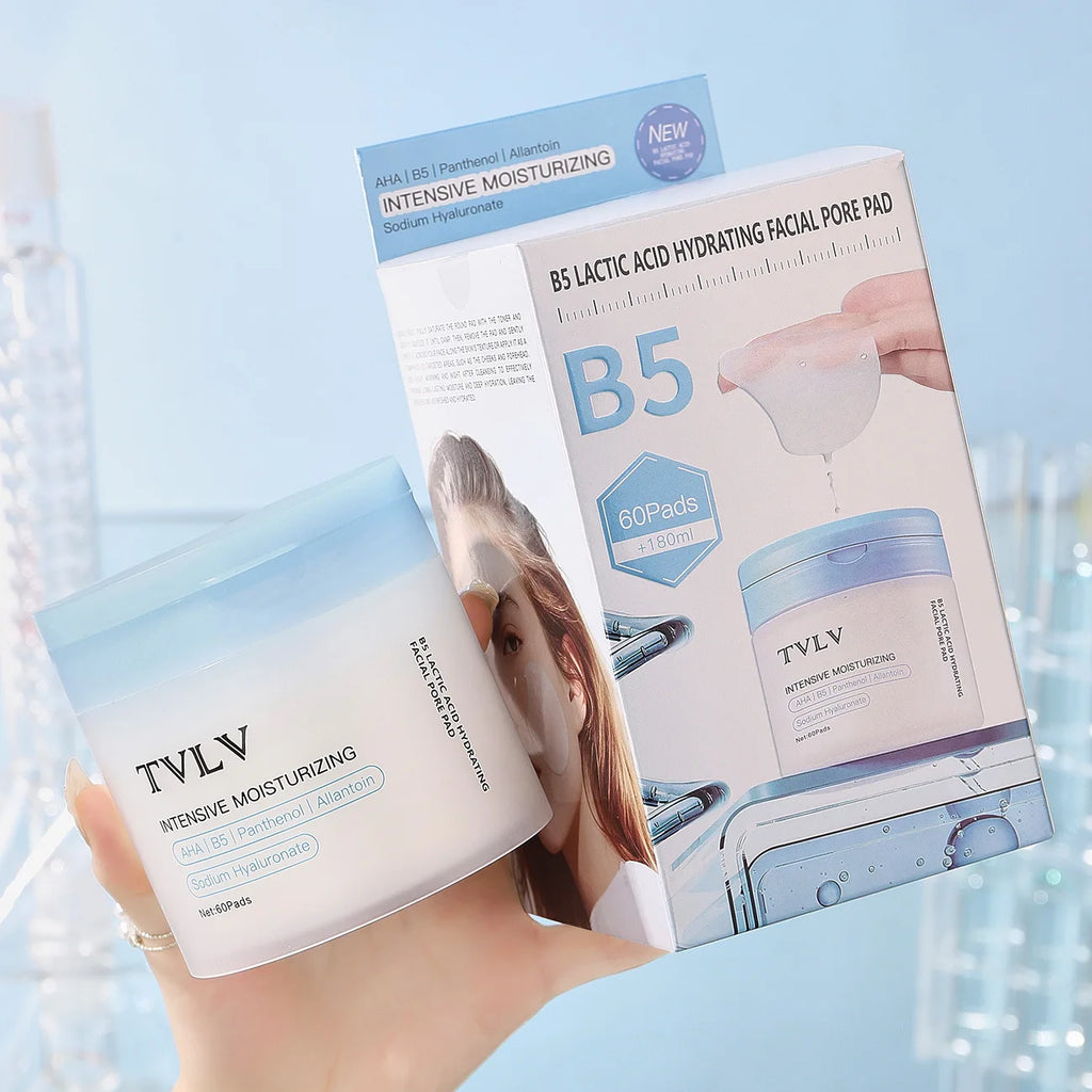 B5 Lactic Acid Hydrating Facial Essence Pads – 60 Pads Facial Essence Pads SWANS 6003