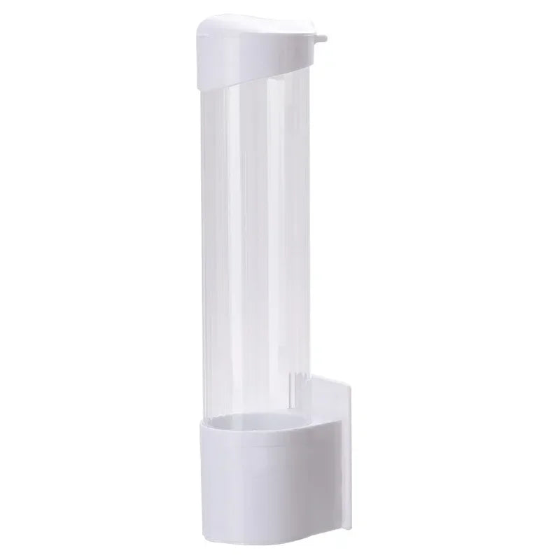 Wall-Mount Automatic Cup Dispenser – Paper & Plastic Cups Cup Dispenser SWANS white