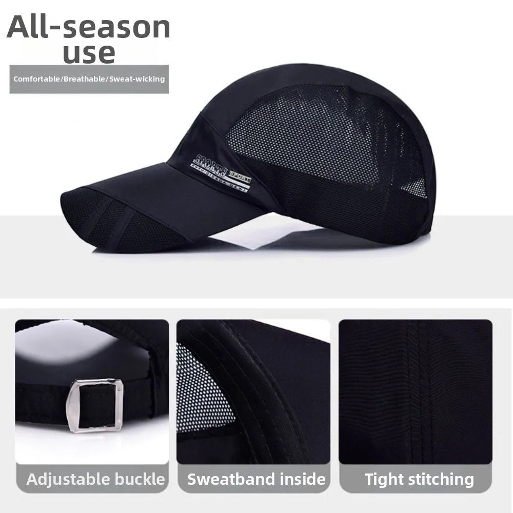 SWANS Breathable Perforated Baseball Cap – Unisex Sun Hat Baseball Cap SWANS