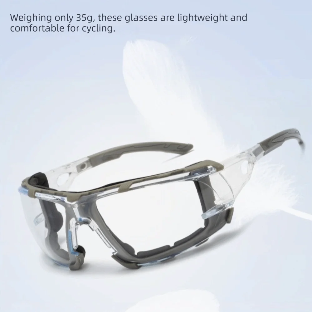 HD Windproof Transparent Safety Goggles – Outdoor Riding Protective Sports Goggles SWANS