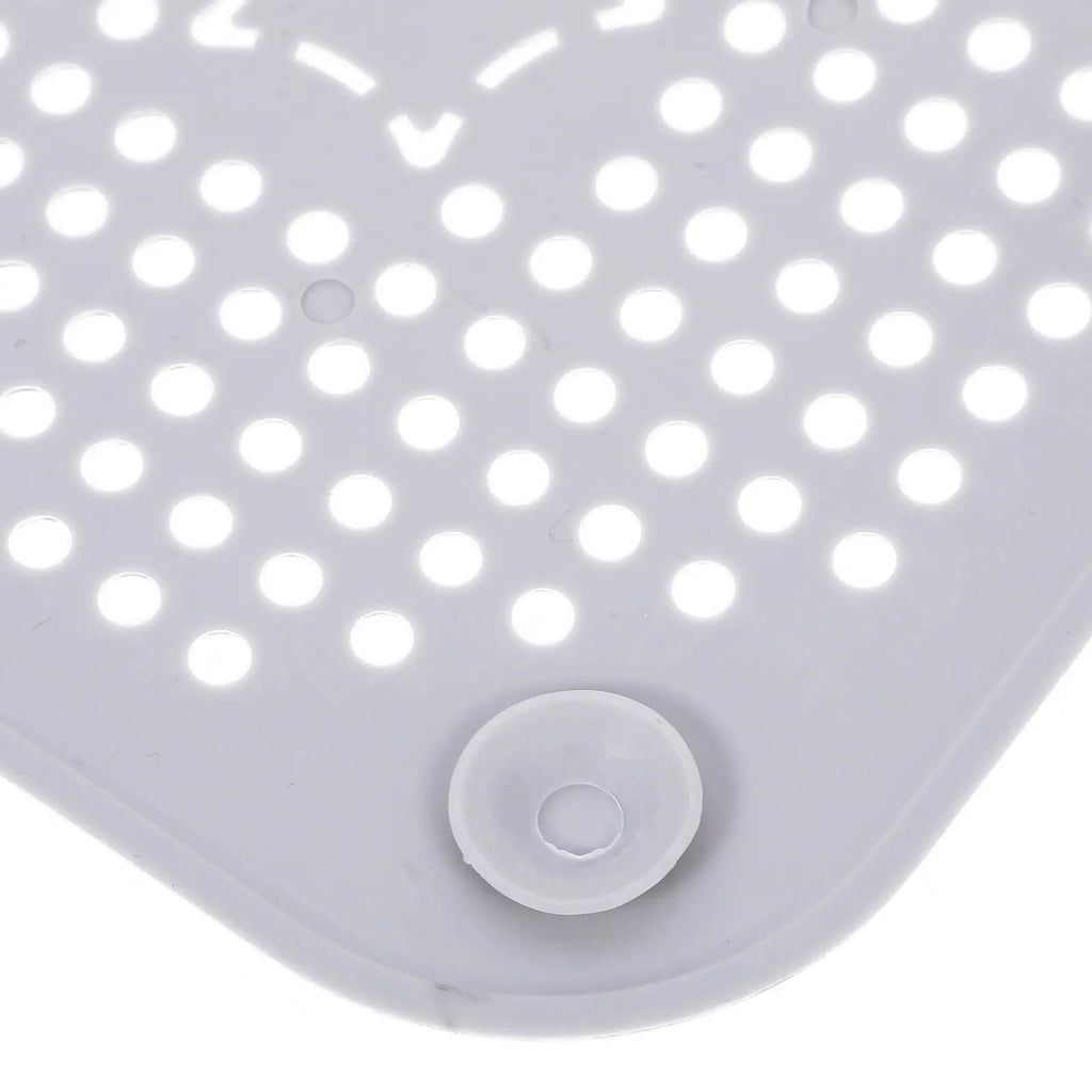 4-Pack Silicone Square Shower Drain Hair Catcher Strainer Drain Hair Catcher SWANS
