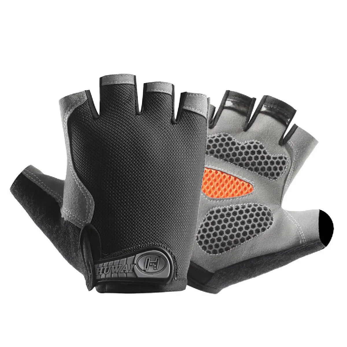 Fingerless Gym Gloves – Unisex Breathable Anti-Slip Fitness Fitness Training Gloves SWANS