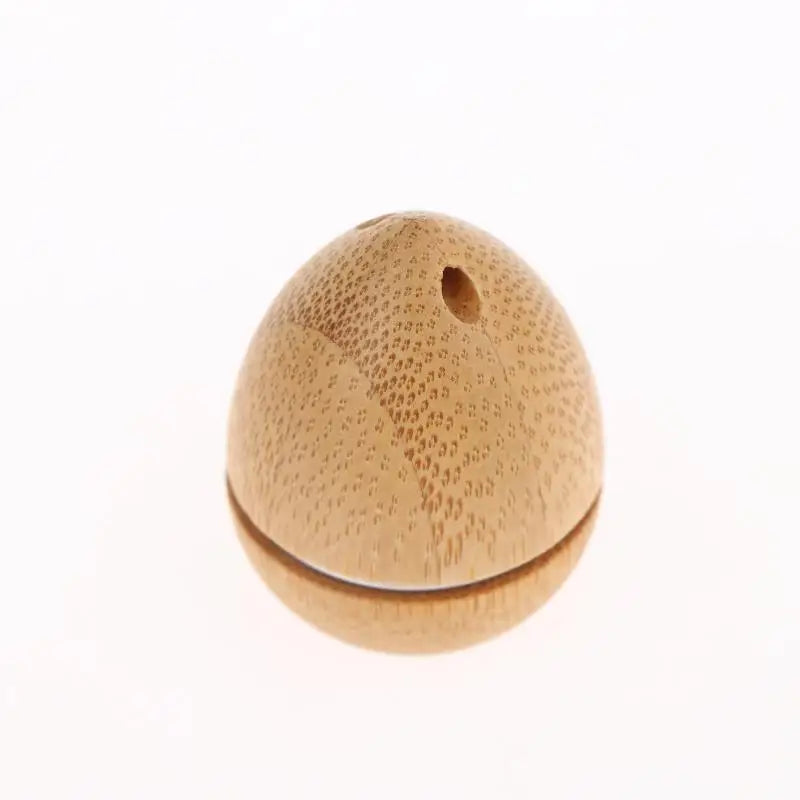 Mini Bamboo Aluminum Refillable Cosmetic Jar Container Cosmetic Container Jar SWANS