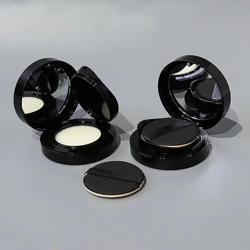 Empty Air Cushion Puff Box – Portable Makeup Case & Mirror Makeup Compact Case SWANS