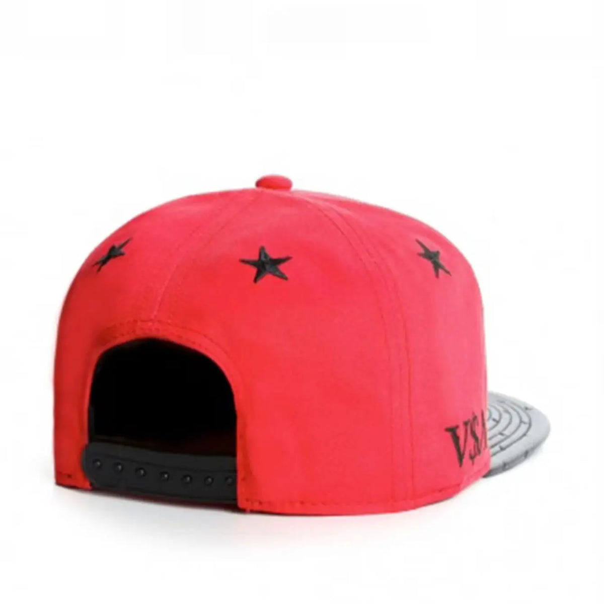 American Flag Red Snapback Baseball Cap – Unisex Adjustable Snapback Baseball Cap SWANS