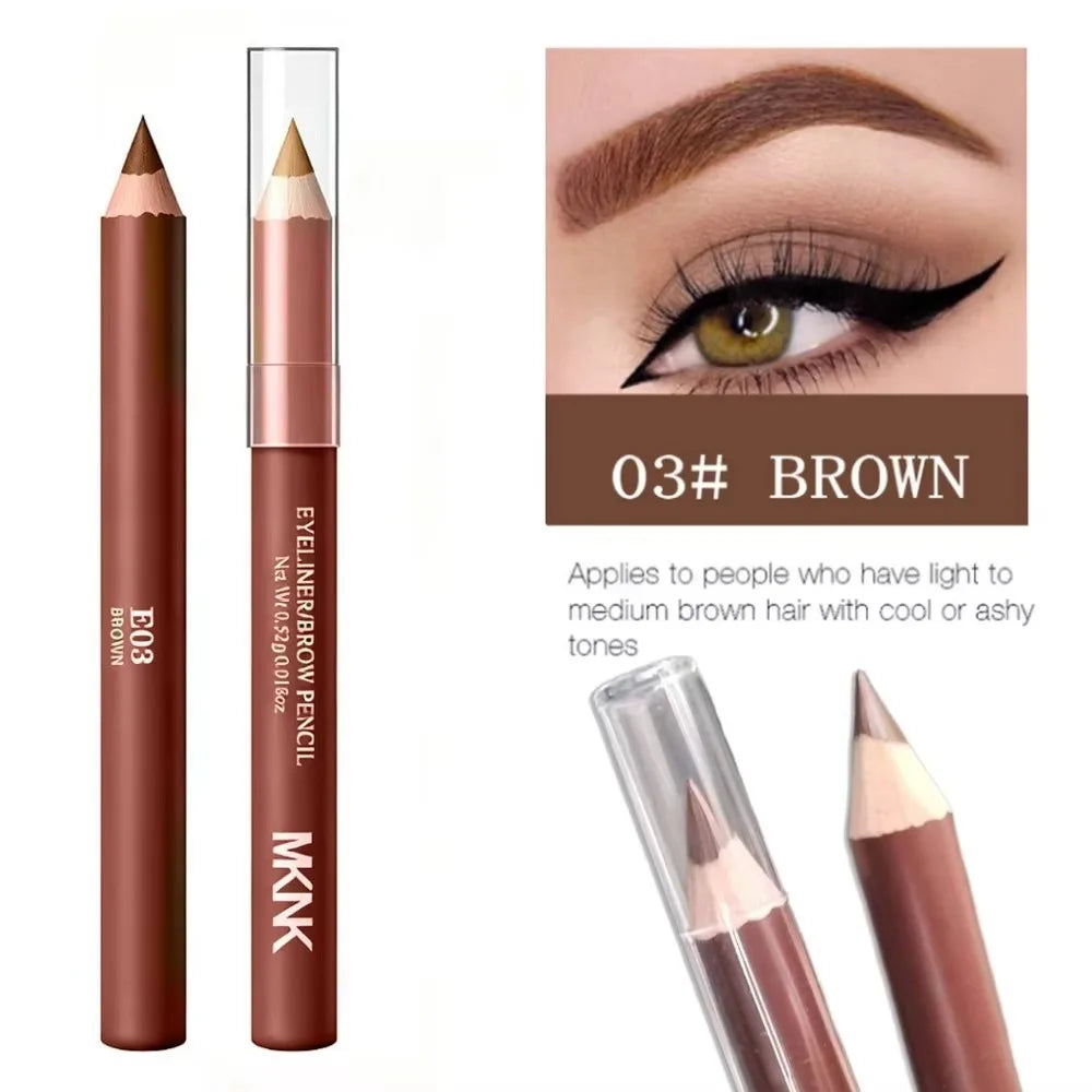 SWANS Wooden Eyebrow & Eyeliner Pencil – Waterproof Long Wear Eyebrow & Eyeliner Pencil SWANS 03