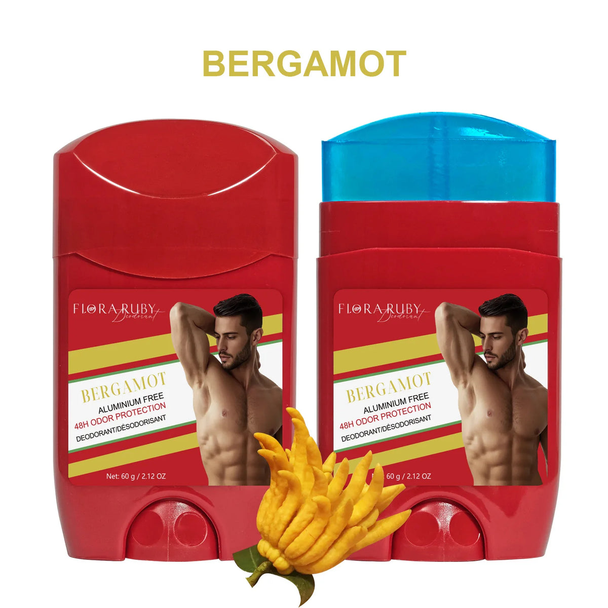 Men's Deodorant Stick – 5 Scents, Long-Lasting Freshness 60g Men's Deodorant Stick SWANS BERGAMOT
