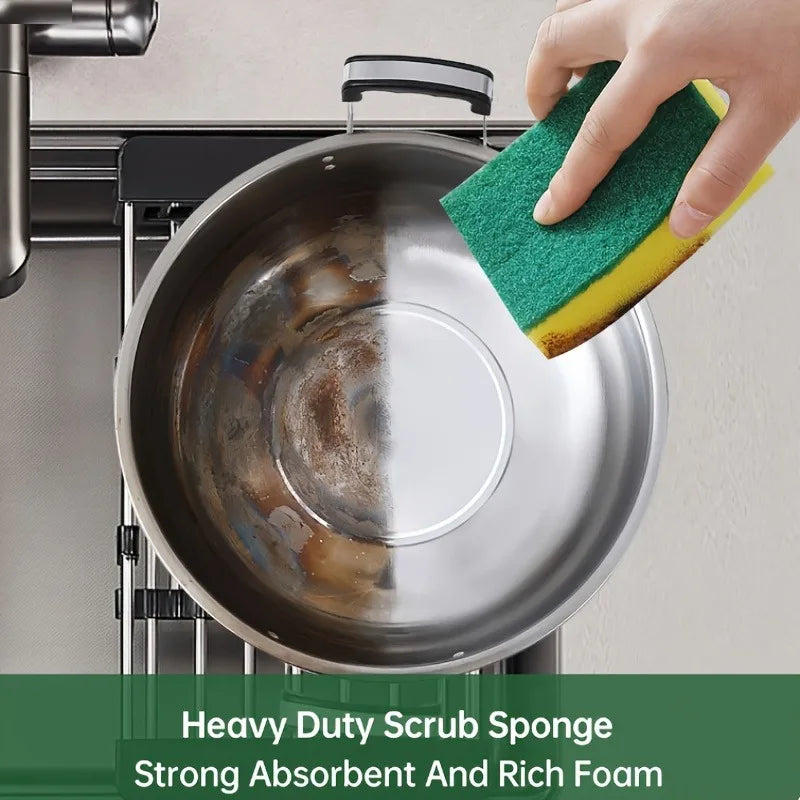 Multi-Function Dishwashing Sponge & Cleaning Cloth Set 8/50pc Kitchen Cleaning Set SWANS