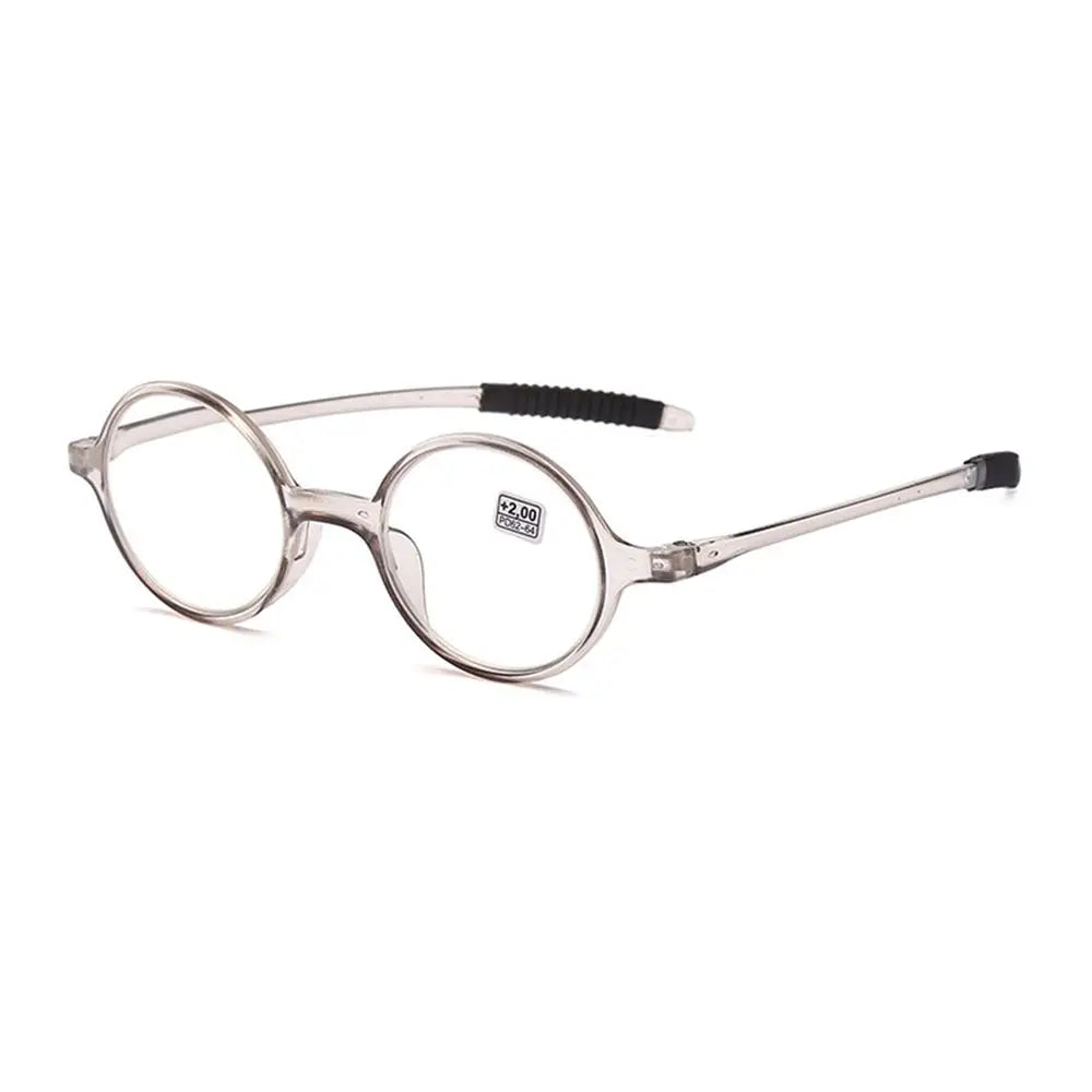 Ultralight PC Reading Glasses Unisex +1.00 to +4.00 – 5 Colors Reading Glasses SWANS grey +400