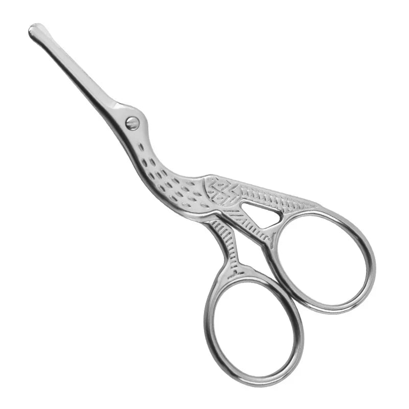 SWANS Round-Tip Nose & Facial Hair Scissors for Men Grooming Scissors SWANS