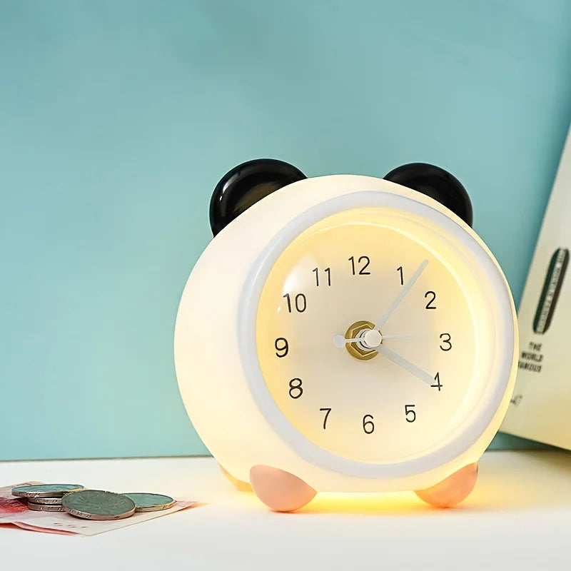 Kids Digital Alarm Clock Night Light & Piggy Bank Desk Kids Alarm Clock SWANS
