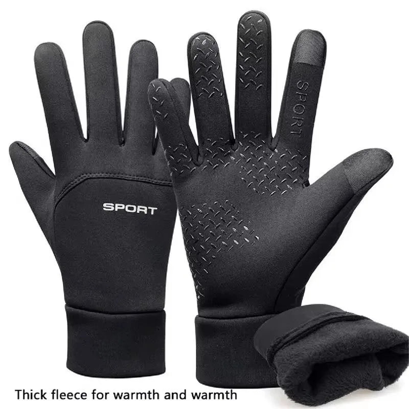 Touchscreen Winter Cycling Gloves – Windproof & Warm Unisex Cycling Gloves SWANS