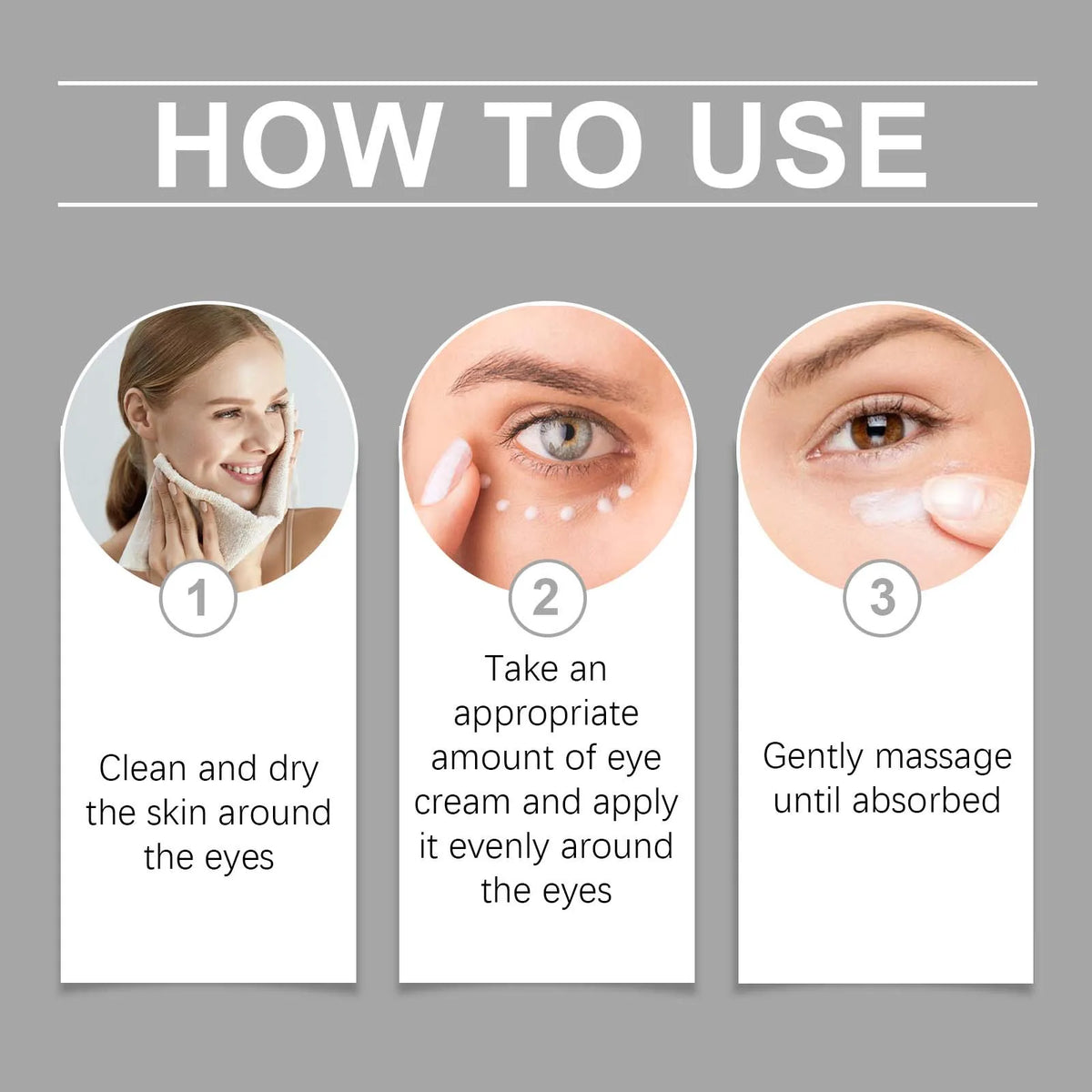 WEST MONTH Firming Eye Cream – Dark Circles & Fine Lines Eye Cream SWANS