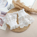 Detachable Lace Fake Cuffs – Floral Embroidered Sleeve Extenders Detachable Lace Cuffs SWANS White