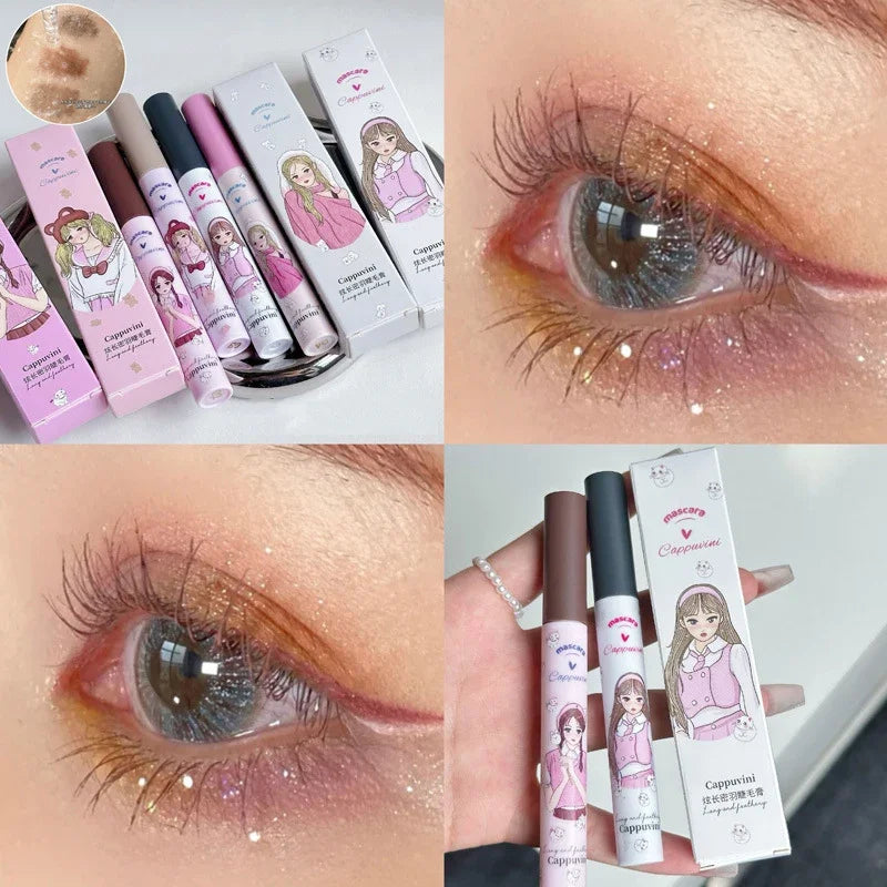 Colored Mascara – Curling, Lengthening & Volumizing Lash Wand Colored Mascara SWANS