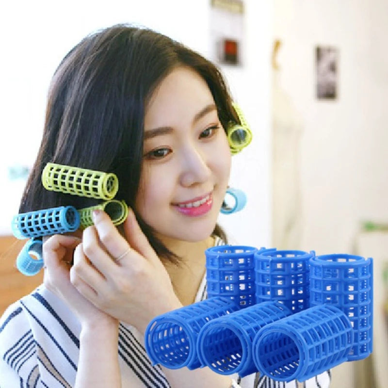 Heatless Hair Curlers – Self-Adhesive Flexi Rods & Perm Rollers Heatless Hair Curlers SWANS