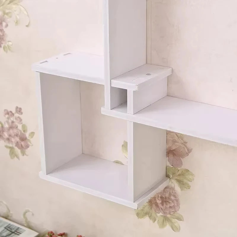 Wall-Mounted Hanging Shelf – Living Room Storage Rack Wall Storage Shelf SWANS