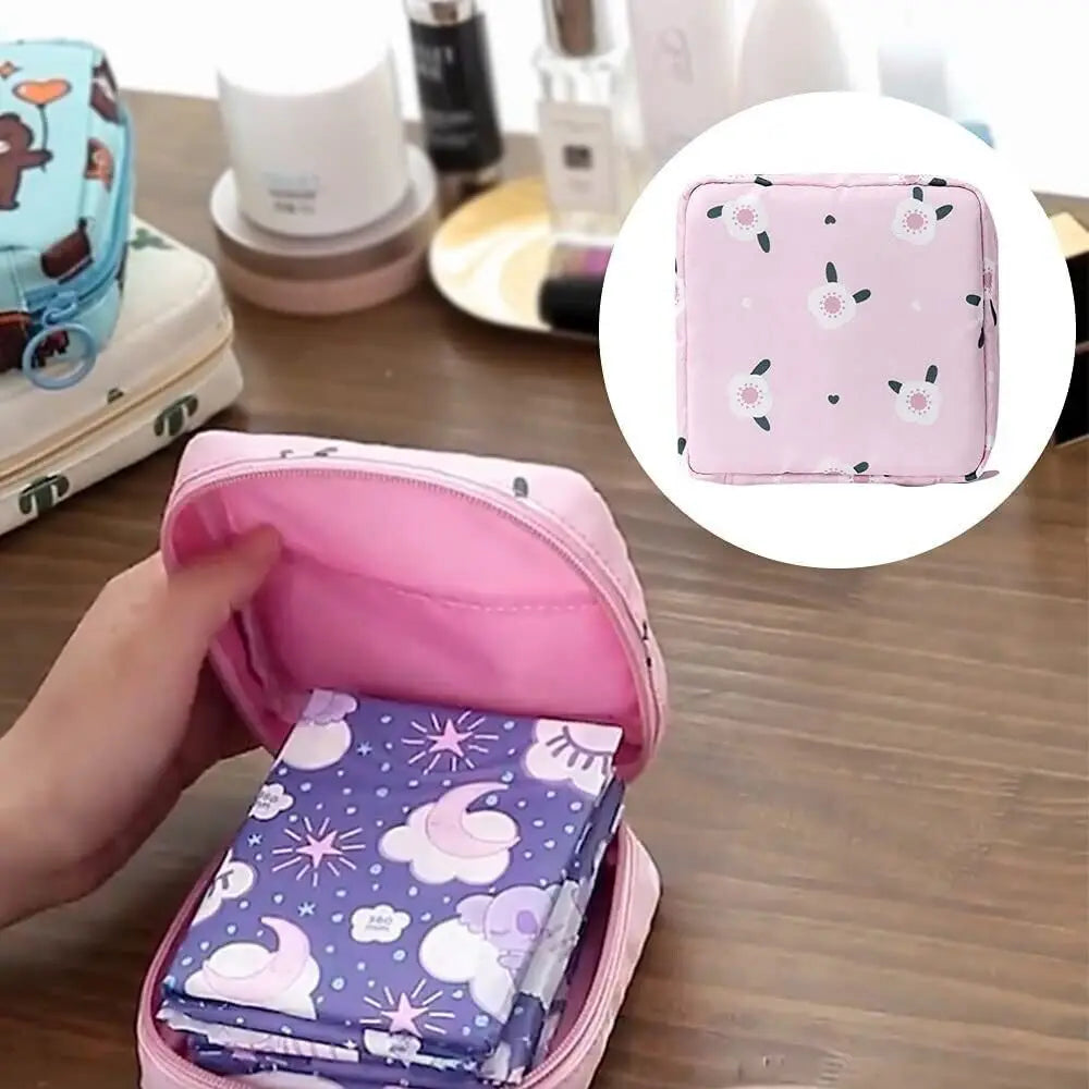 Waterproof Mini Pouch – Makeup, Cards & Essentials Organizer Mini Storage Pouch SWANS