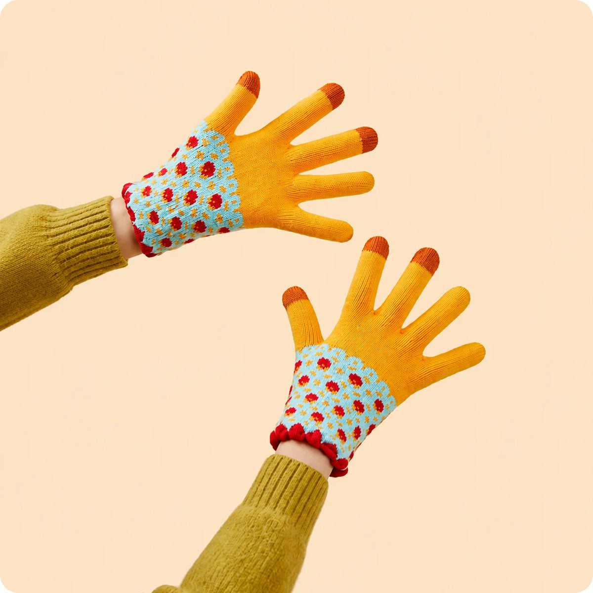 SWANS Fleece-Lined Touchscreen Winter Gloves – Windproof Touchscreen Winter Gloves SWANS