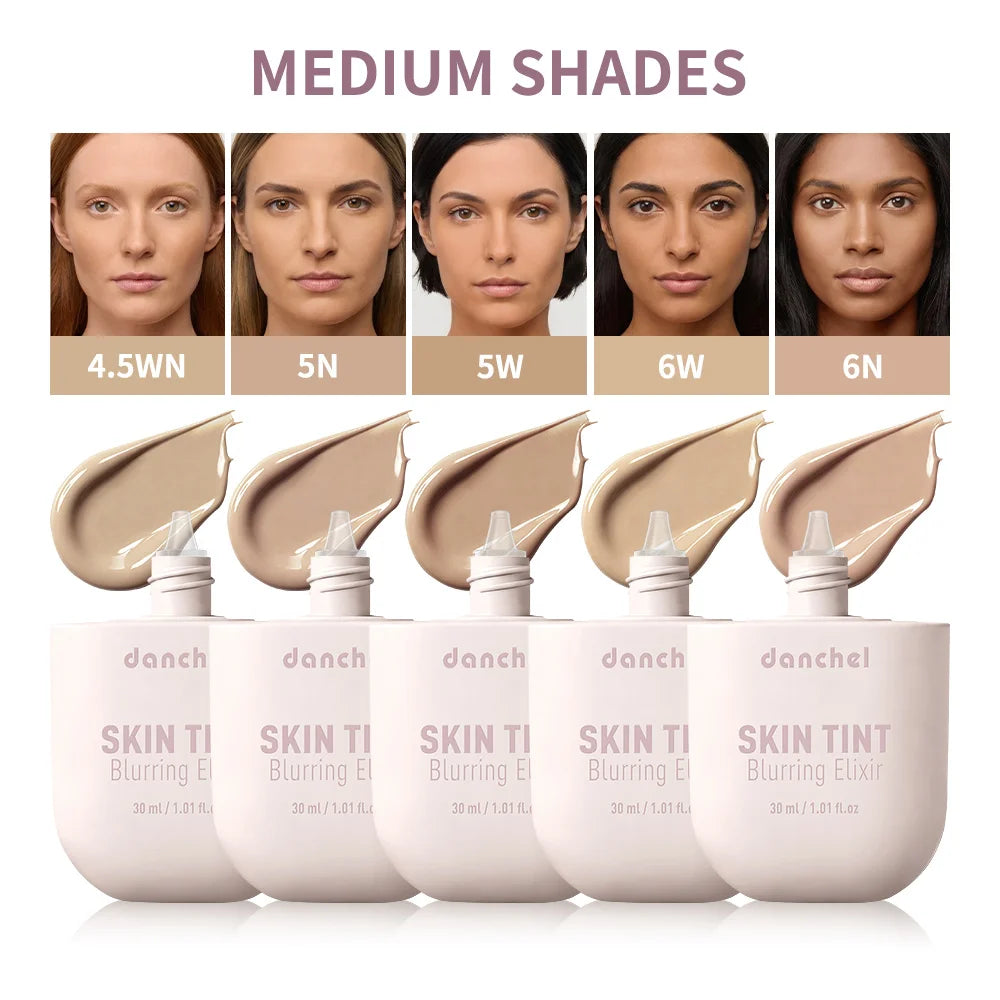 24-Shade Skin Tint Blurring Elixir Foundation – Hydrating Skin Tint Foundation SWANS