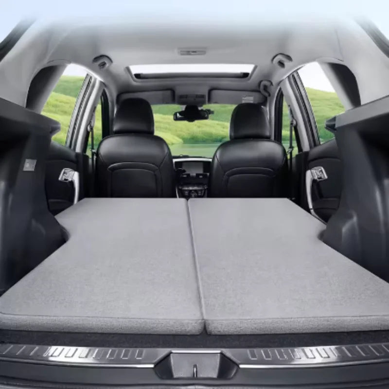 Tesla Model Y Car Camping Mattress – Foam & Hardwood Sleep Pad Car Camping Mattress SWANS