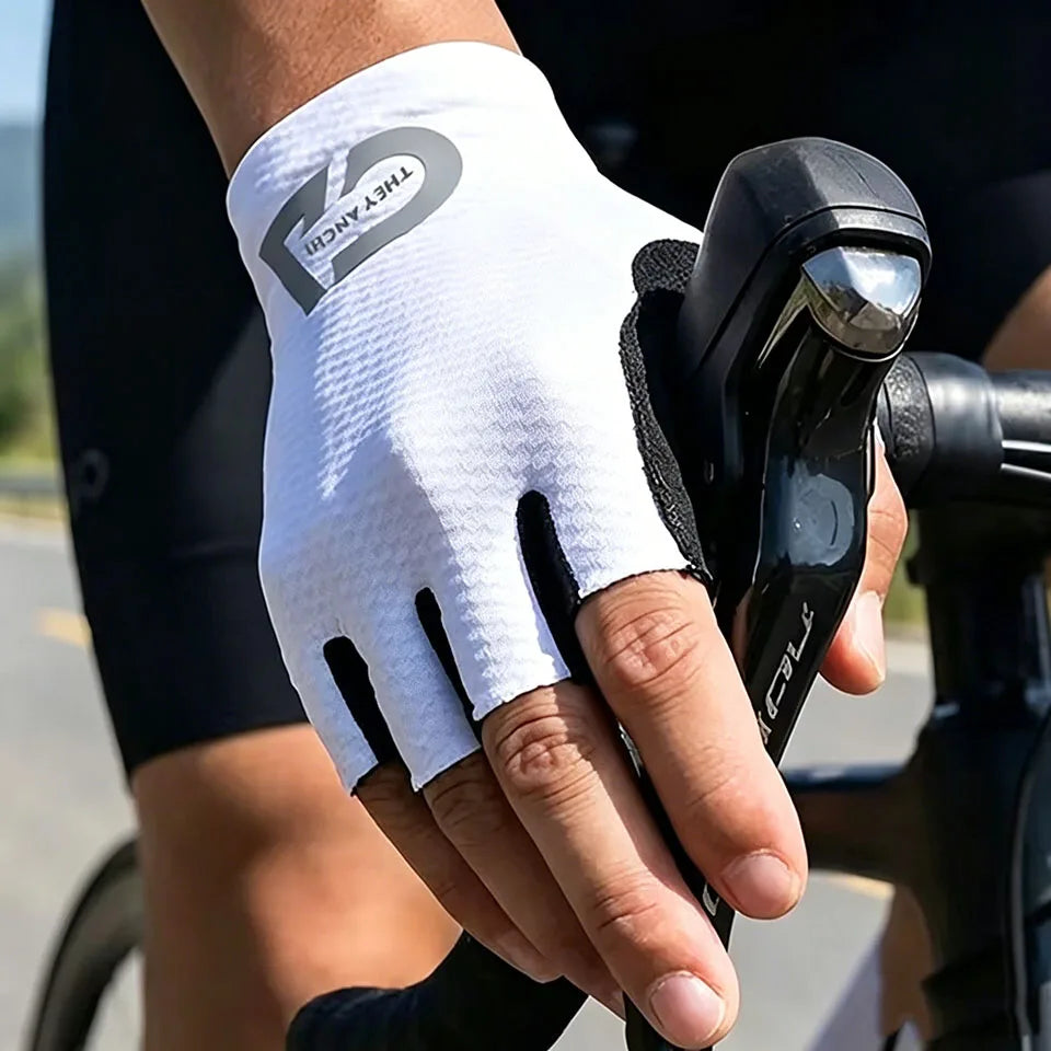 Half Finger Cycling Gloves – Breathable Anti-Shock Bike Gloves Cycling Gloves SWANS