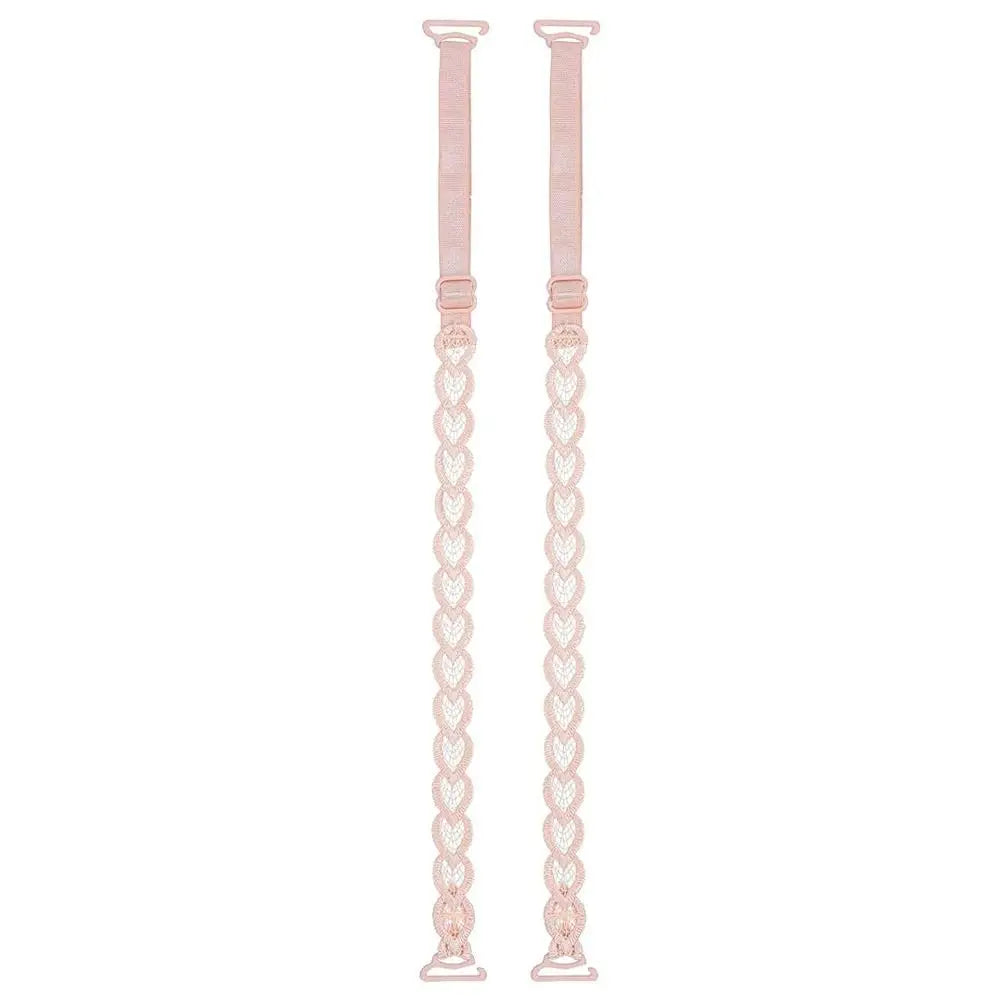 Removable Lace Floral Bra Straps – Adjustable & Anti-Slip Decorative Bra Straps SWANS