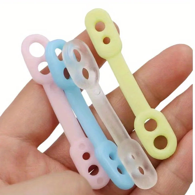 Windproof Clothes Hanger Clips – Non-Slip Silicone Buckles Hanger Clips SWANS