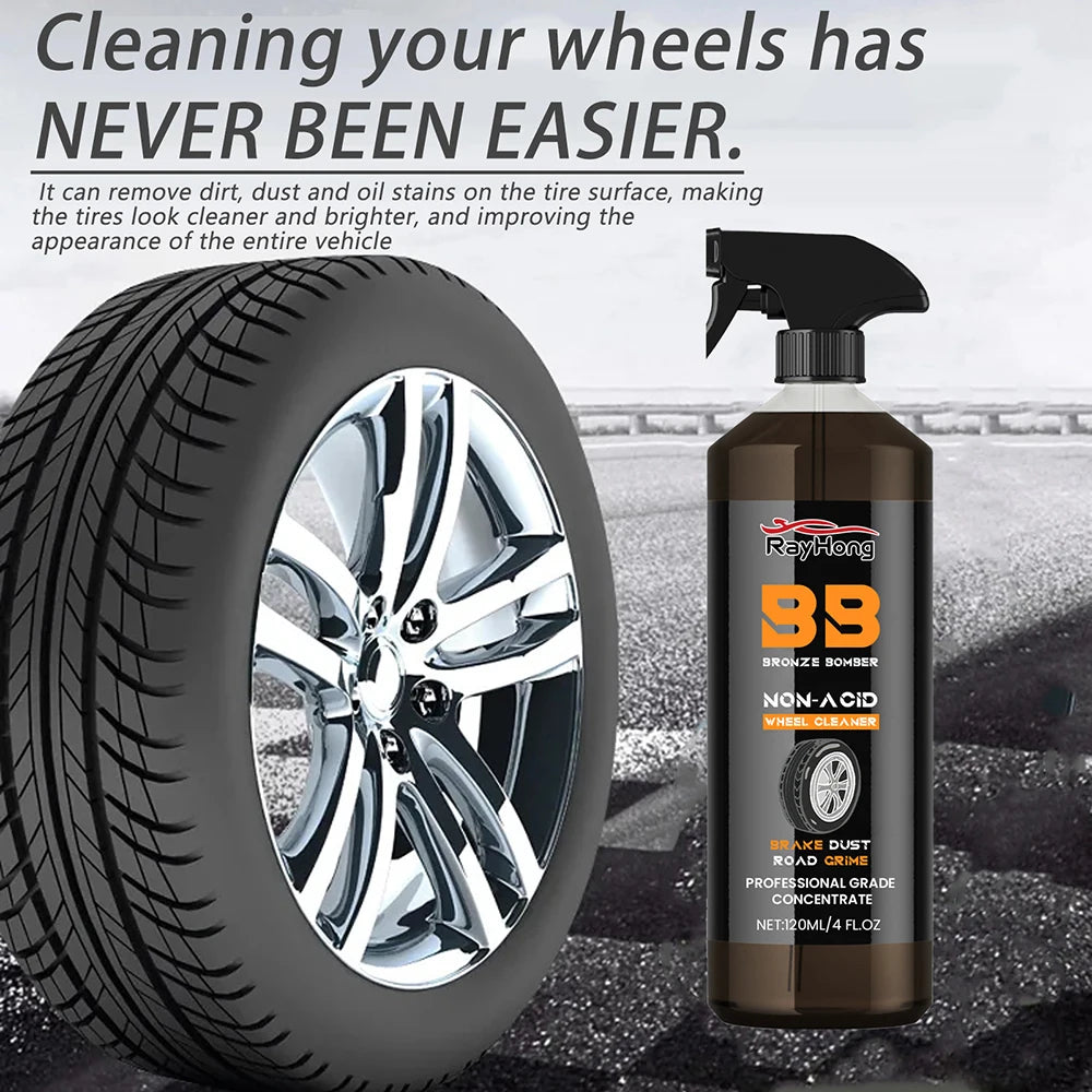 SWANS Car Wheel Cleaner Spray – Brake Dust & Rust Remover Wheel Cleaner Spray SWANS