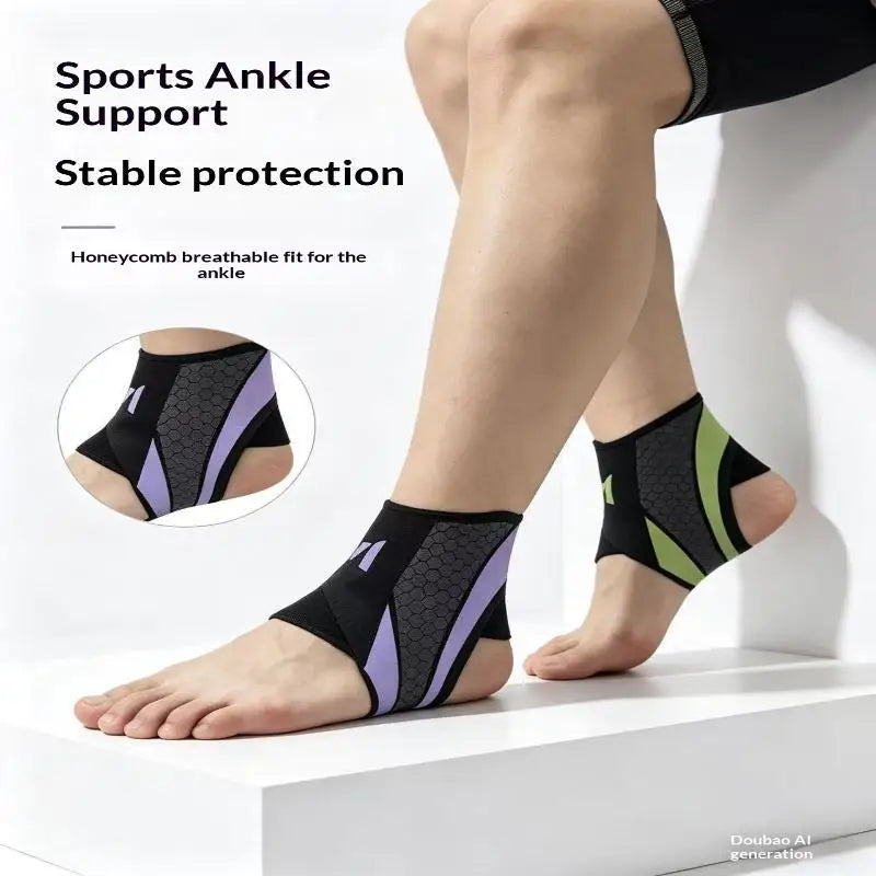 YOVIP Adjustable Ankle Support Brace – Breathable Nylon Ankle Support Brace SWANS