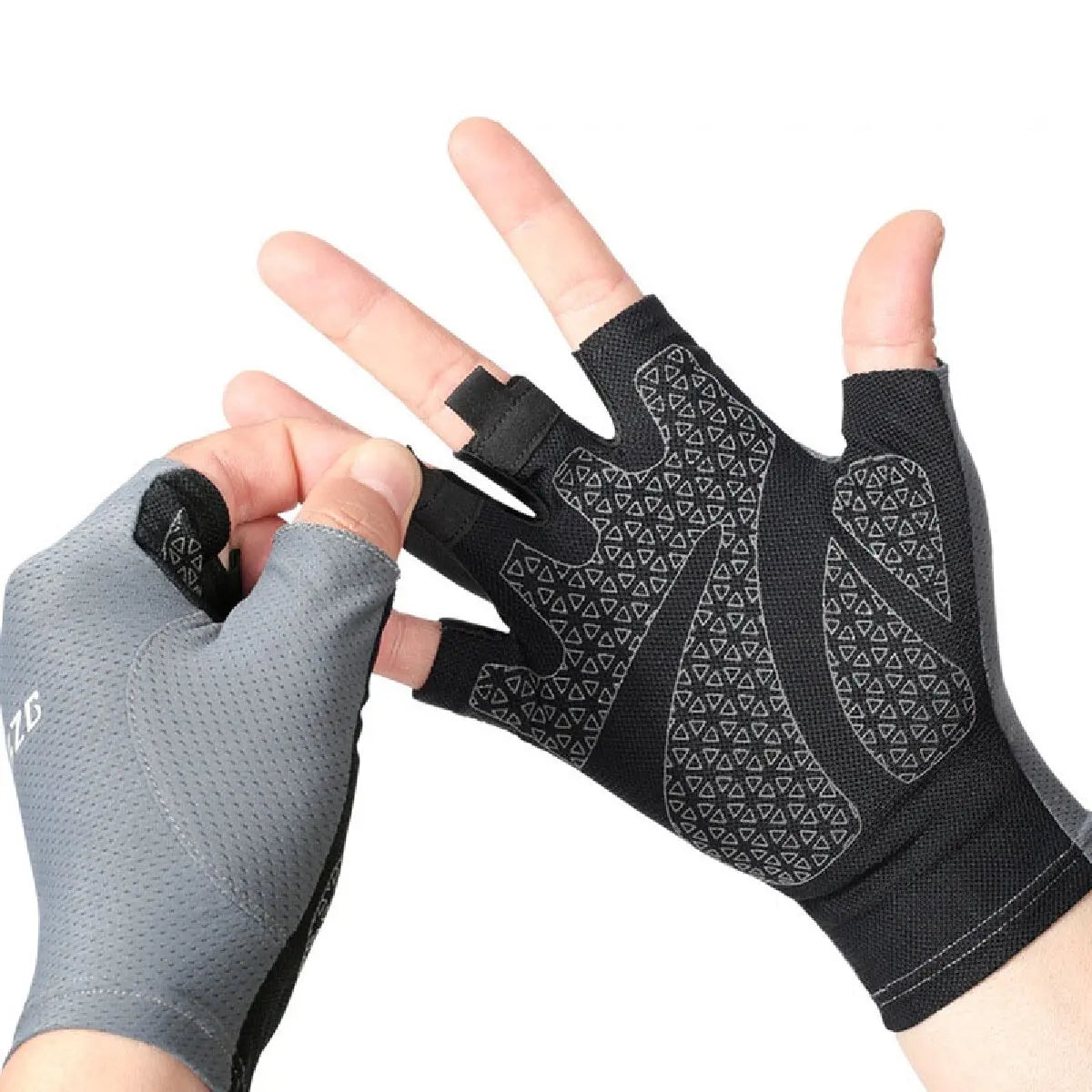 GAFASTWO Fingerless Gloves – Gym, Cycling & Fishing Fingerless Sport Gloves SWANS