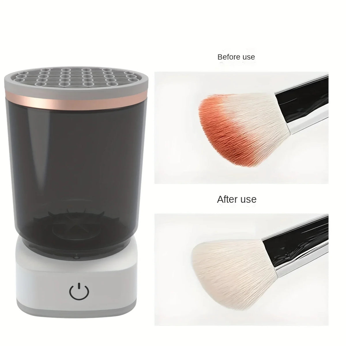 Electric Makeup Brush Cleaner – Auto Deep Clean All Brushes Makeup Brush Cleaner SWANS
