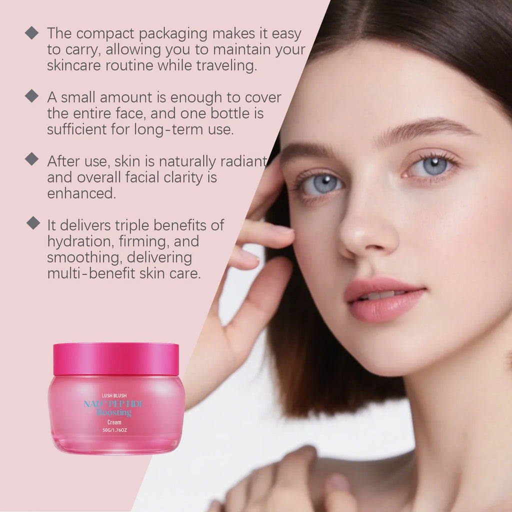 NAD+ Peptide Face Cream – Firming, Hydrating & Brightening 50g Face Moisturizer Cream SWANS