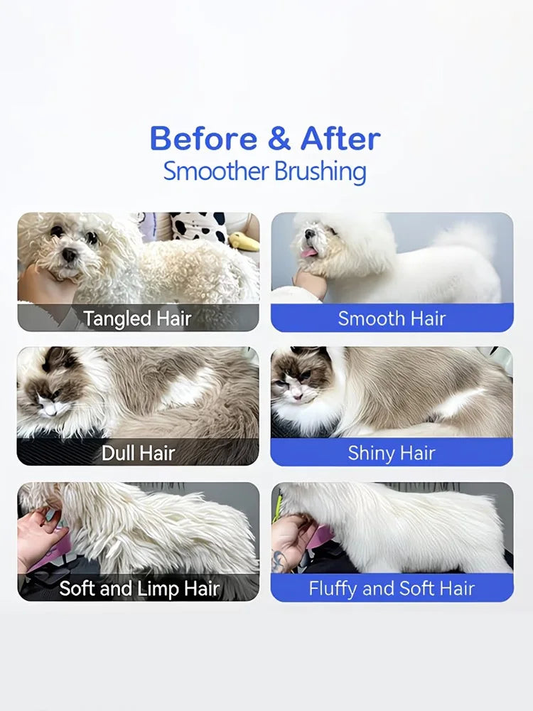 XMSJ 50ml No-Rinse Pet Detangling Spray – Dog & Cat Conditioner Pet Detangling Spray SWANS