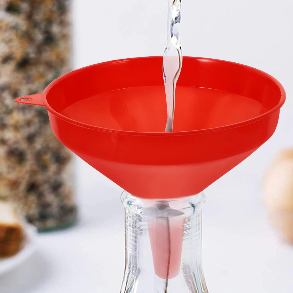 Wide Mouth Reusable Plastic Kitchen Funnel for Liquids & Dry Kitchen Funnel SWANS