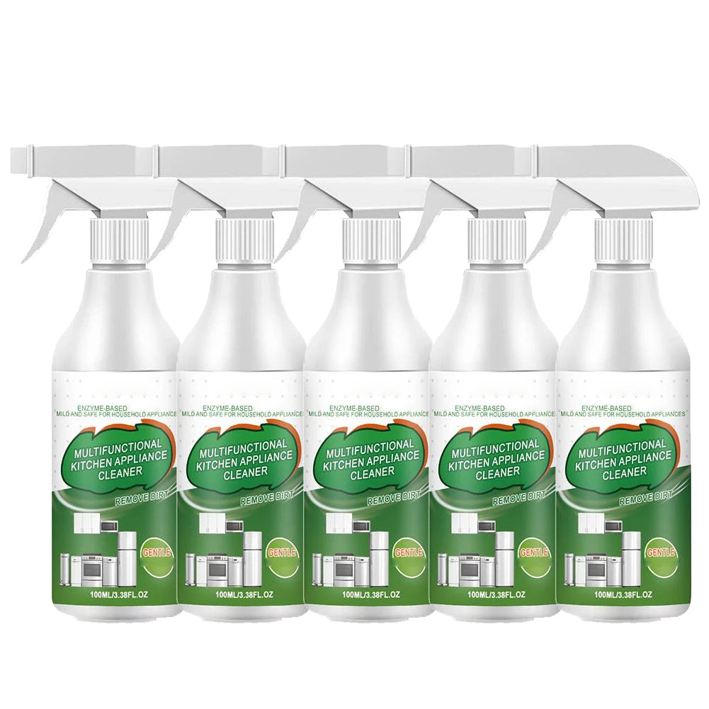 Kitchen Foam Spray Grease Remover – Oven, Stove & Range Hood Kitchen Foam Cleaner SWANS 5pcs