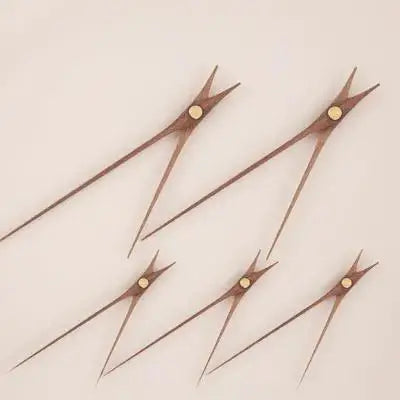 5-Pack Wooden Clock Hands Kit – DIY Quartz Wall Clock Replacement Clock Hands Kit SWANS