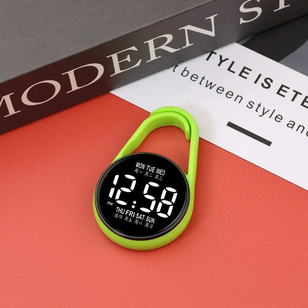 SWANS LED Digital Pocket Watch – Luminous Hanging Watch Digital Pocket Watch SWANS Green